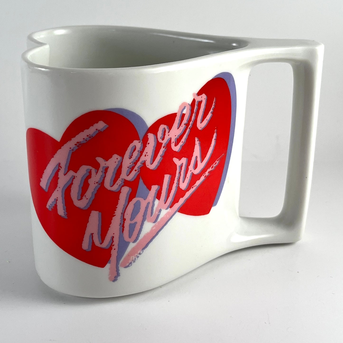 Late 80s/ Early 90s Avon 'Forever Yours' Heart Mug