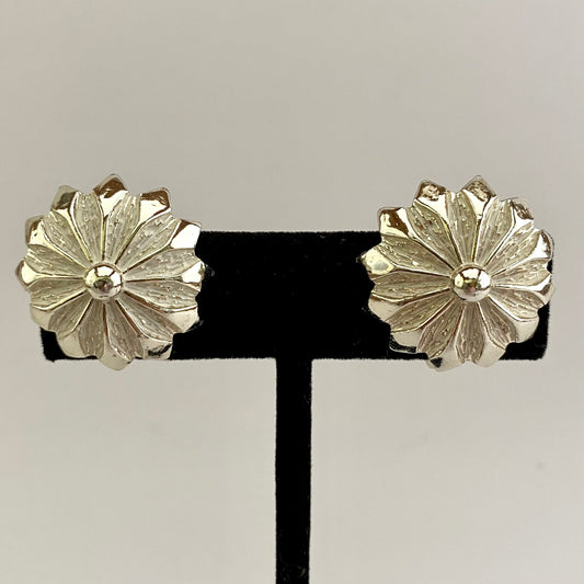 1960s Kramer Floral Earrings