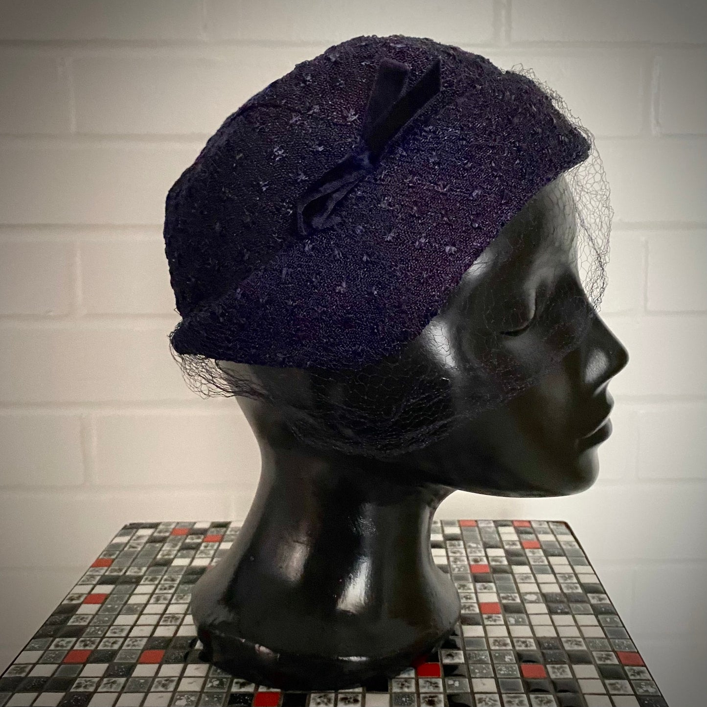 1960s Calot Hat with Original Veil