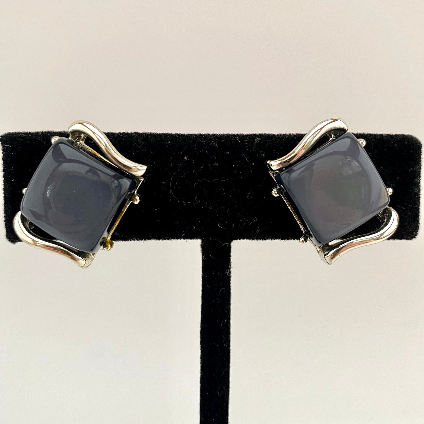 Late 50s/ Early 60s Coro Lucite Earrings