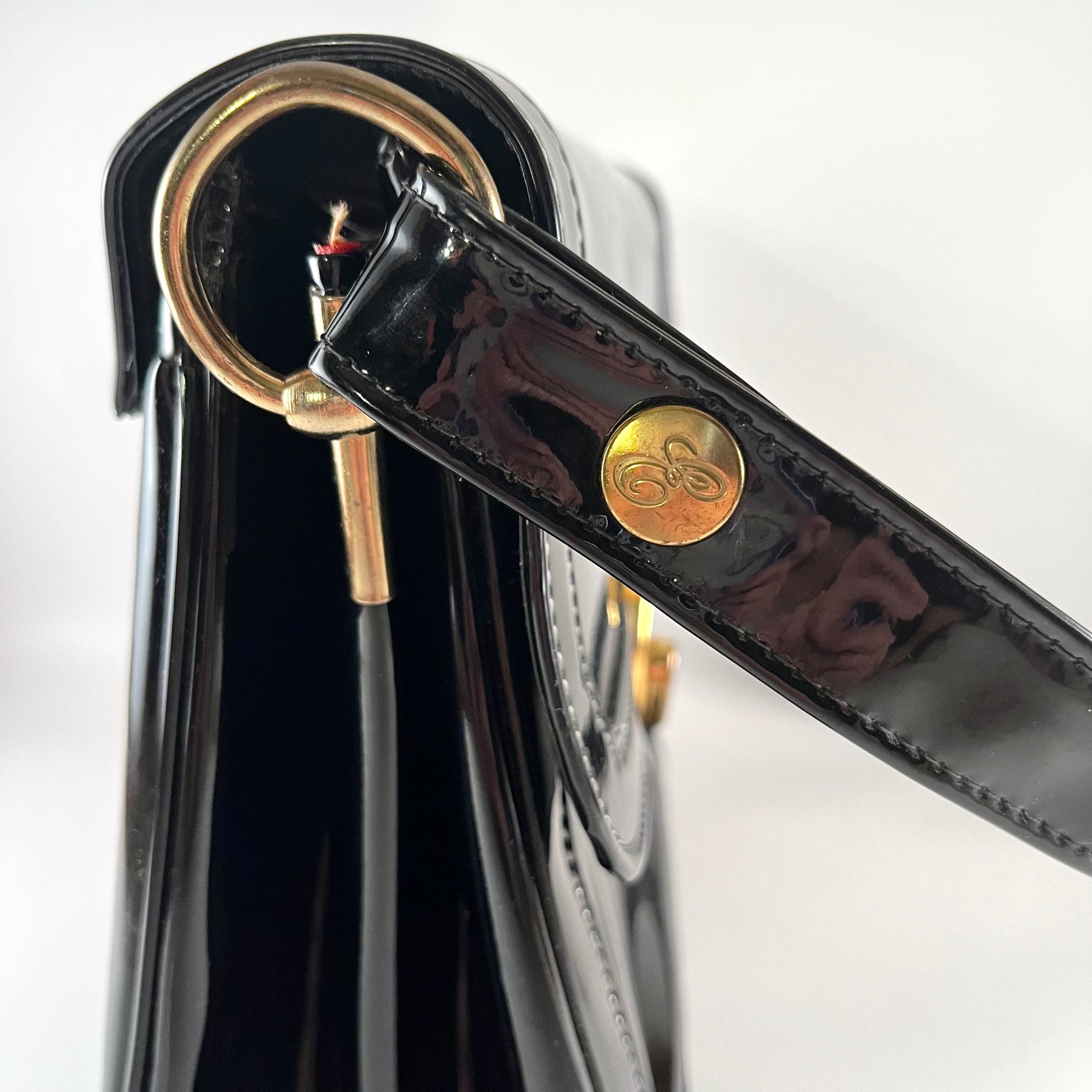 Late 50s/ Early 60s Empress Patent Leather Handbag – Retro Kandy Late 50s/ Early 60s Empress Patent Leather Handbag – Retro Kandy