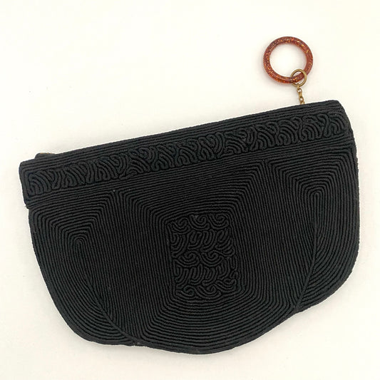 1940s Corde Clutch Bag