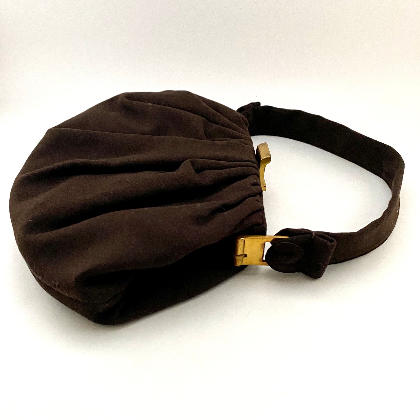 1940s Ingber Brown Handbag