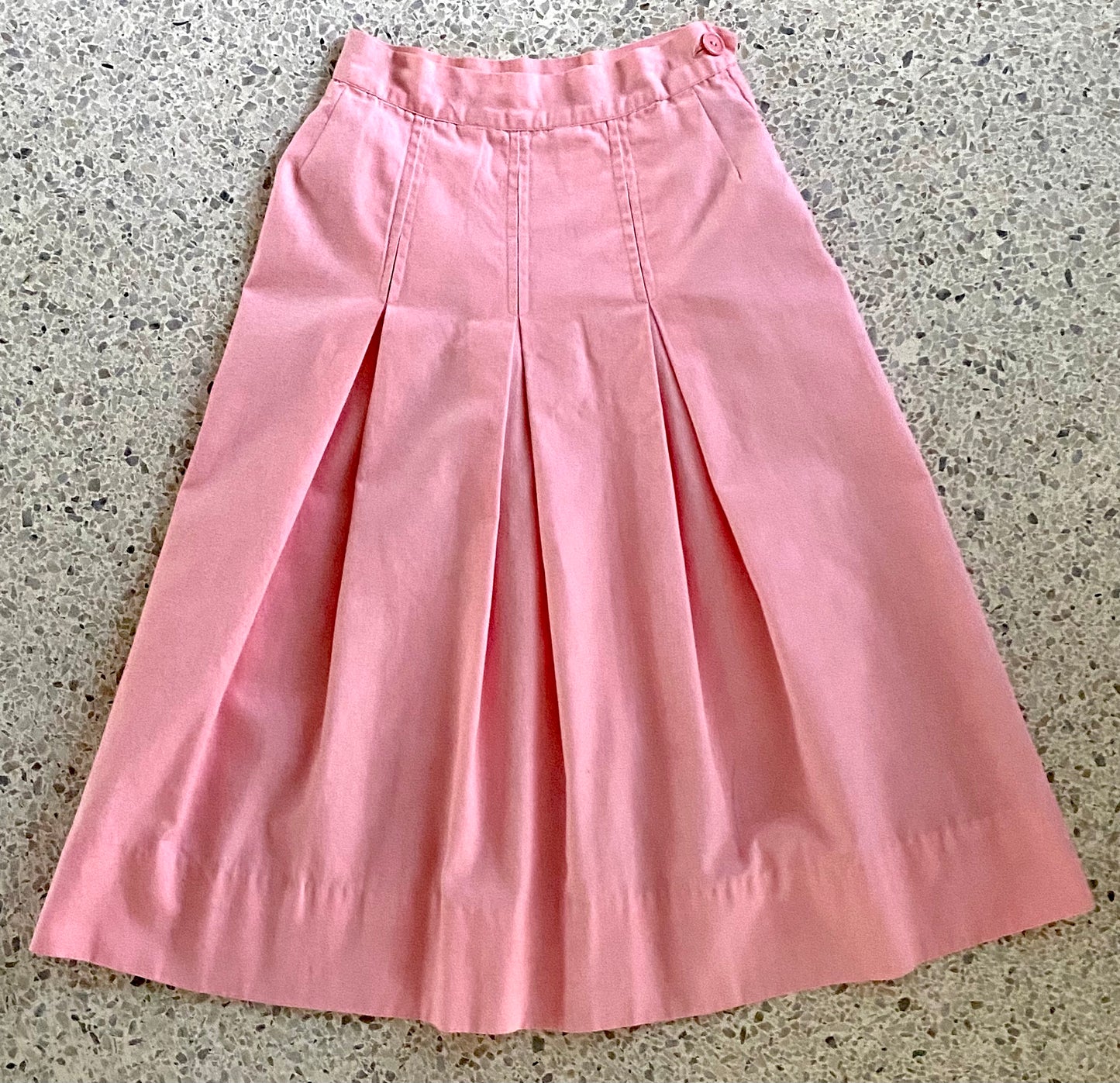 Late 50s/ Early 60s Inverted Box Pleat Skirt