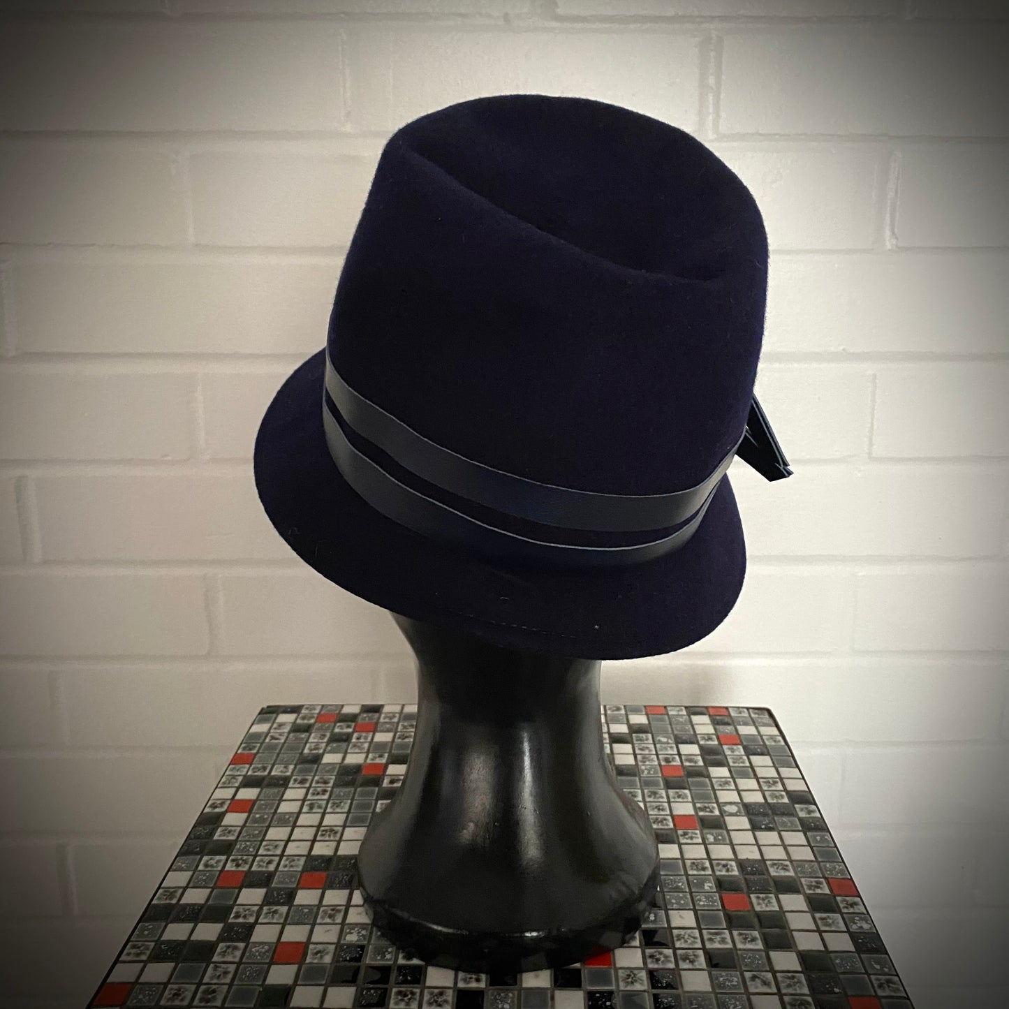 1960s Glamour Felts Wool Cloche Hat