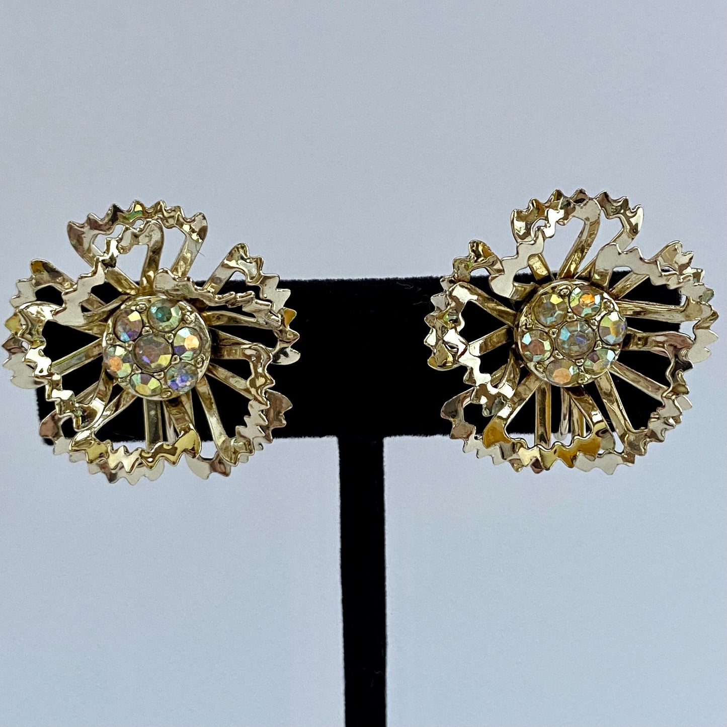 1968 Sarah Coventry Allusions Earrings
