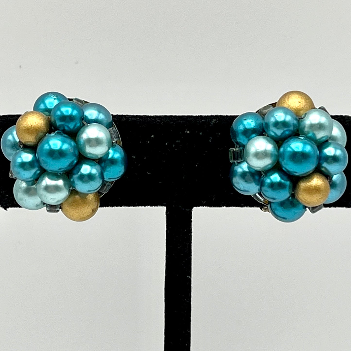 1960s Japan Bead Earrings