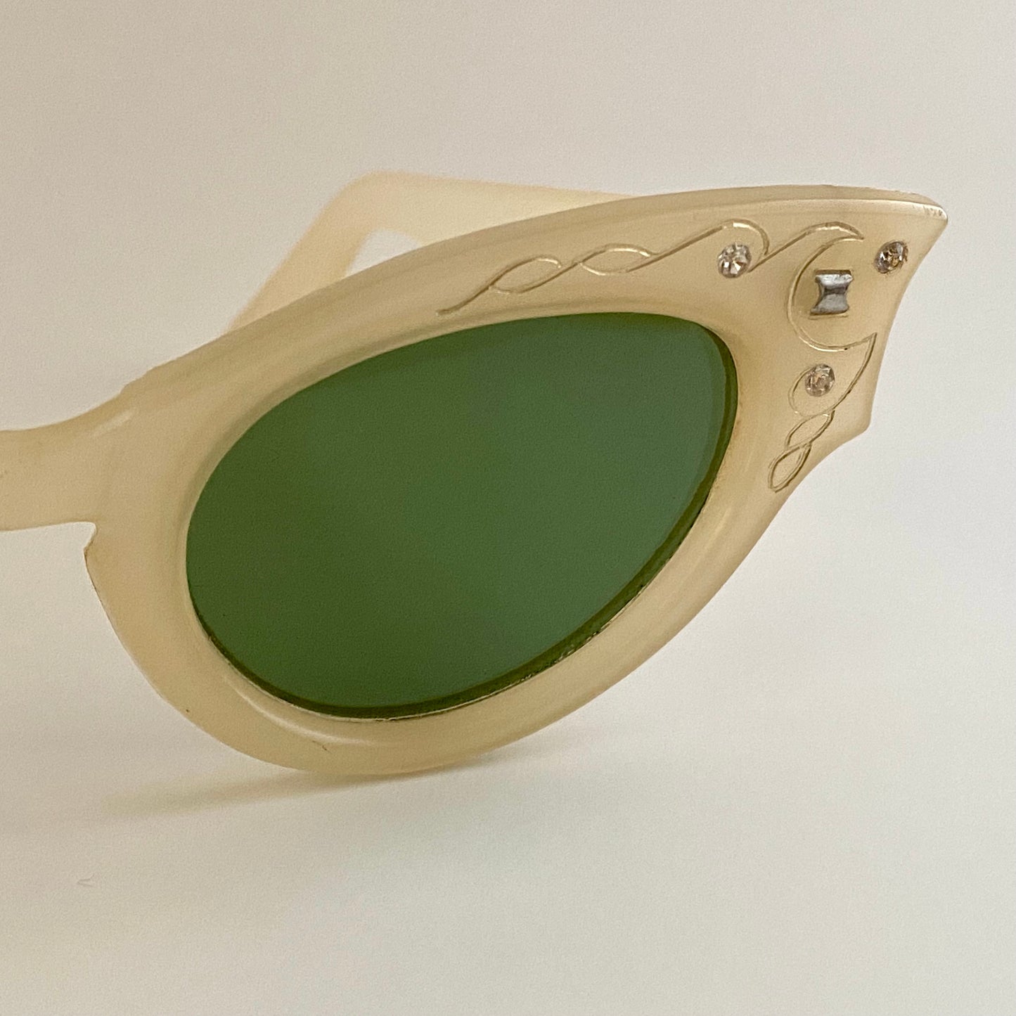 1950s Rhinestone Cat Eye Sunglasses