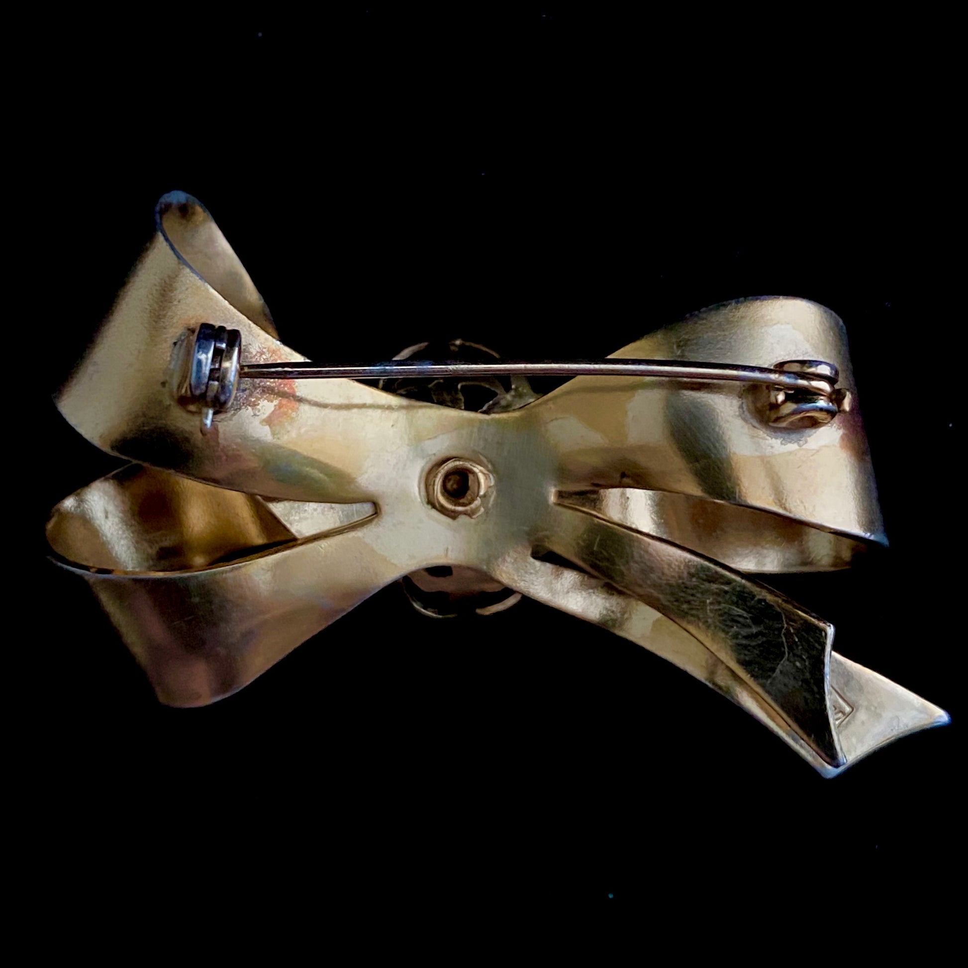 Late 50s/ Early 60s Coro Bow Brooch - Retro Kandy Vintage
