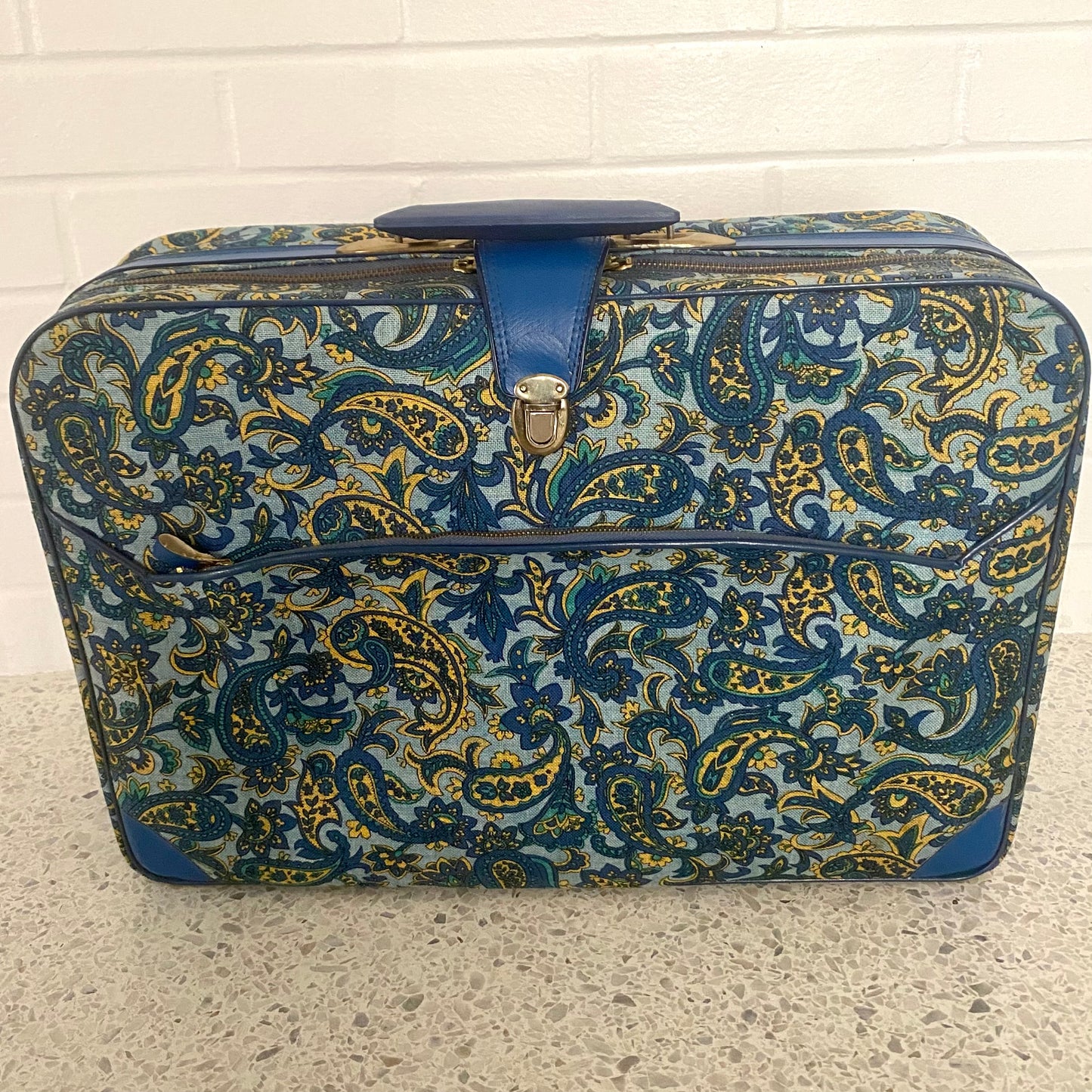 Late 60s/ Early 70s Set of 4 Nesting Suitcases