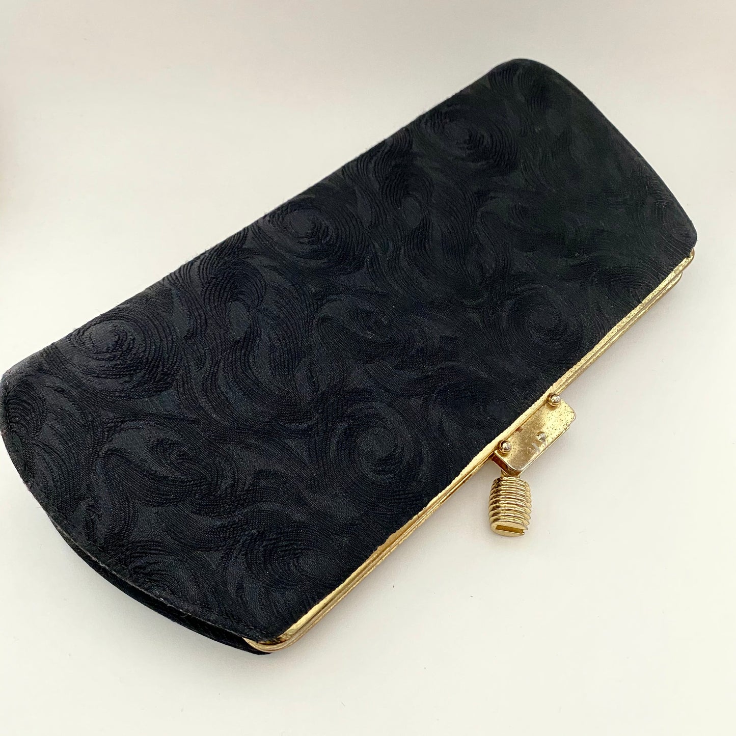 1960s So Unmistakably Johansen Fabric Clutch