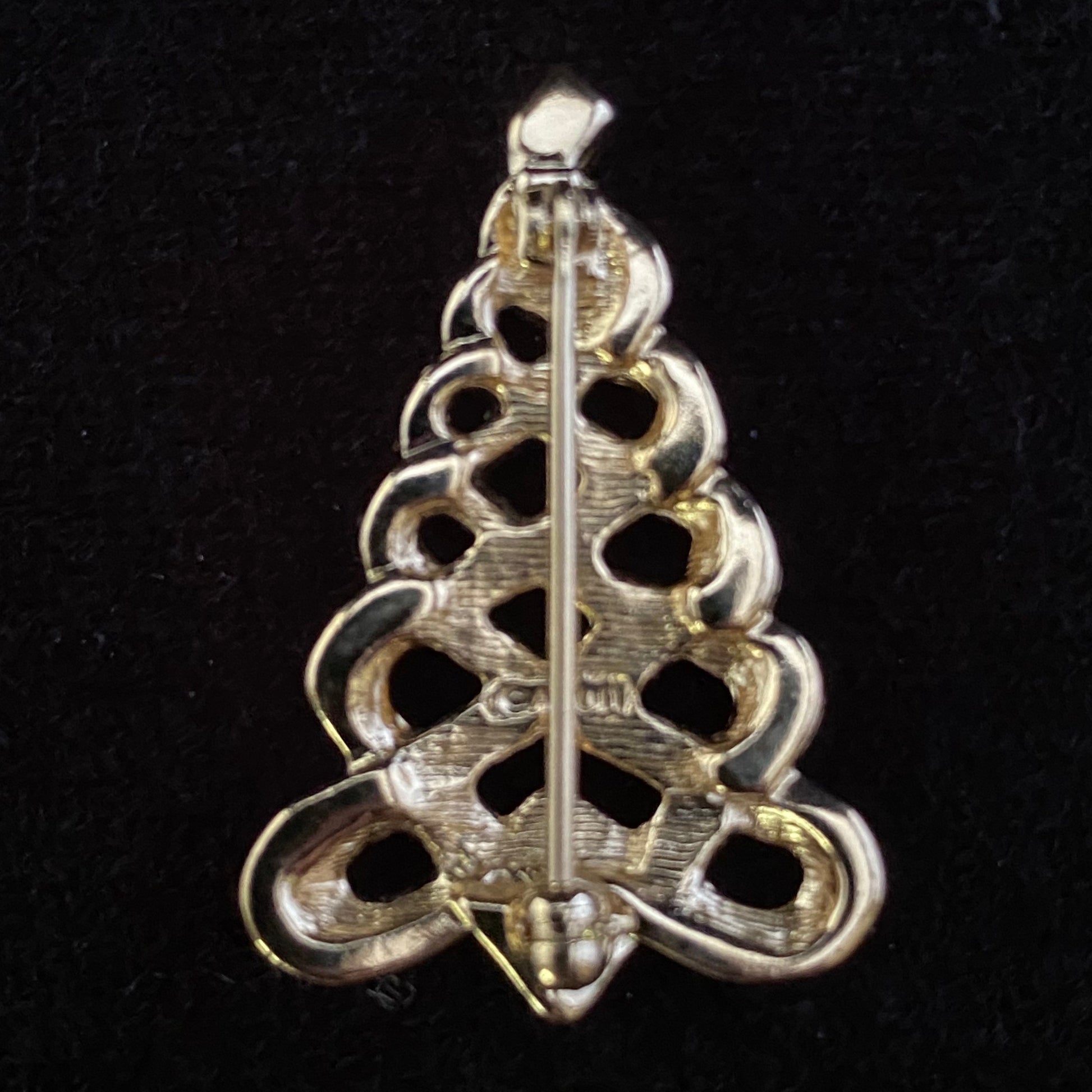 1985 Avon Special Edition Christmas Tree Brooch - Retro Kandy Vintage