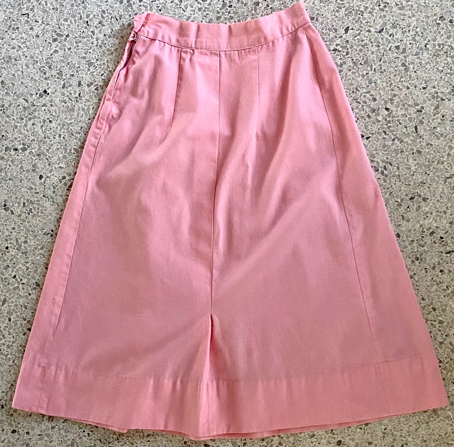 Late 50s/ Early 60s Inverted Box Pleat Skirt