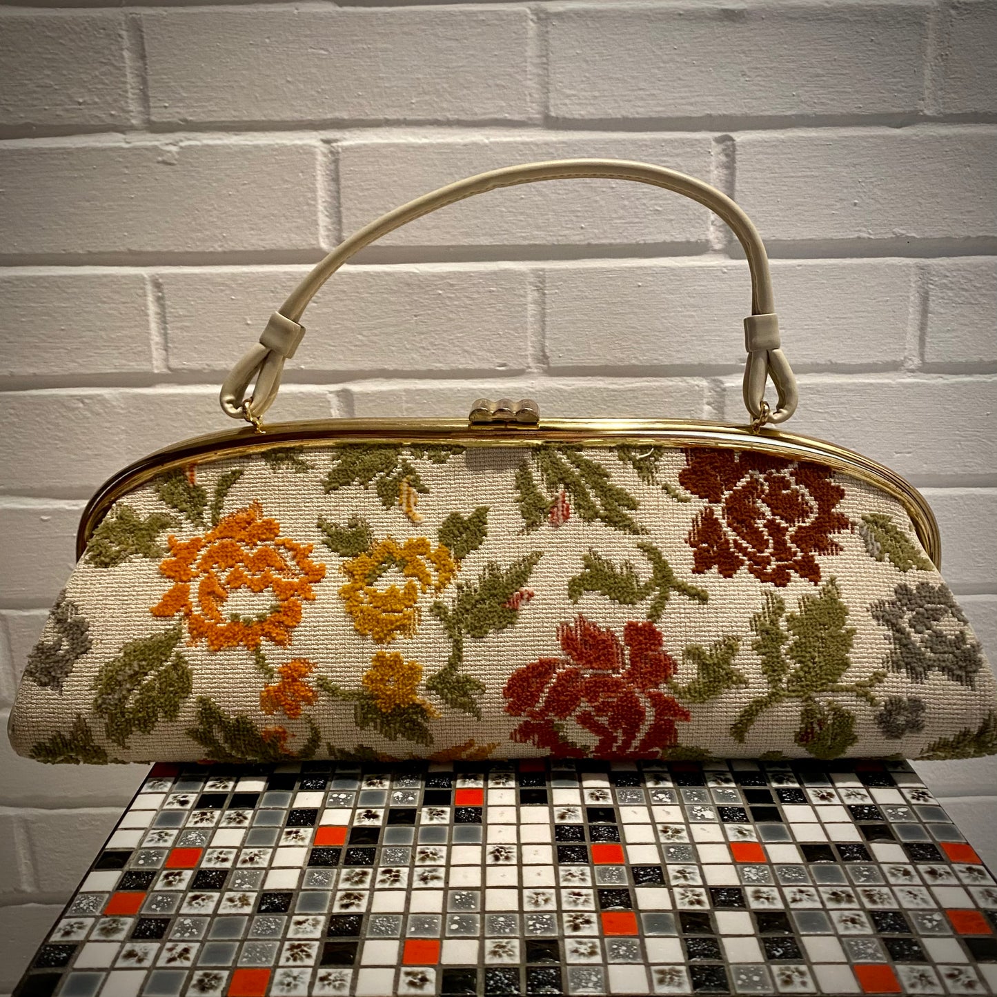 Late 60s/ Early 70s Tapestry Handbag