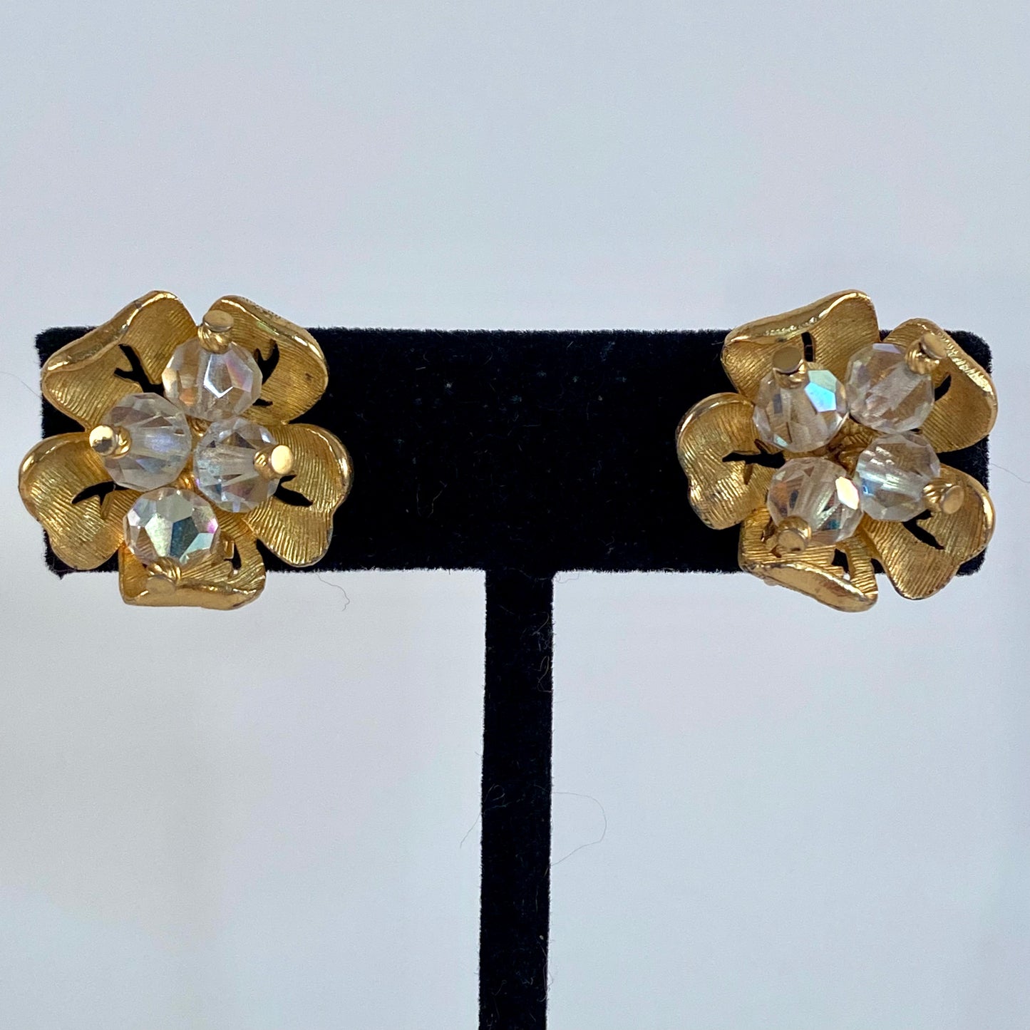 Late 50s/ Early 60s Coro Flower Earrings