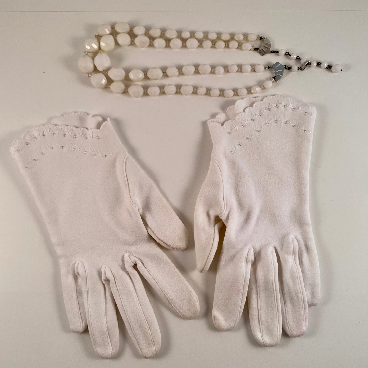 Classic Kandy From Retro Kandy Collection, With Vintage Necklace, Vintage Gloves & Original Artwork