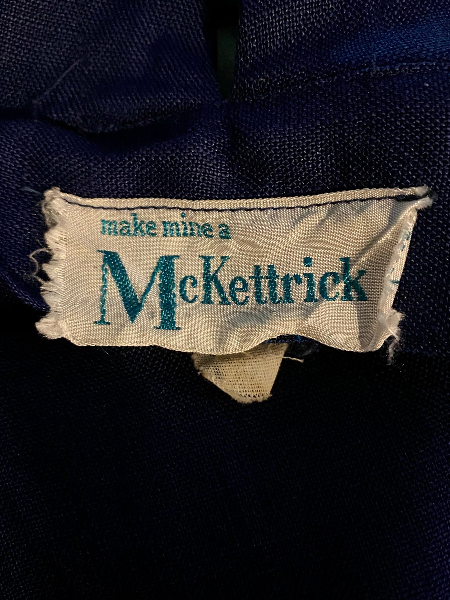 1950s Make Mine A McKettrick Double Breasted Dress