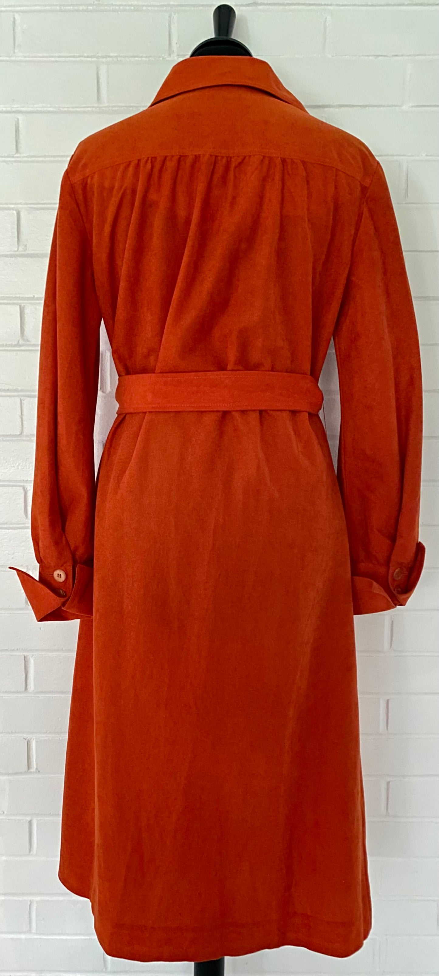 1970s Edith Flagg Trench Dress