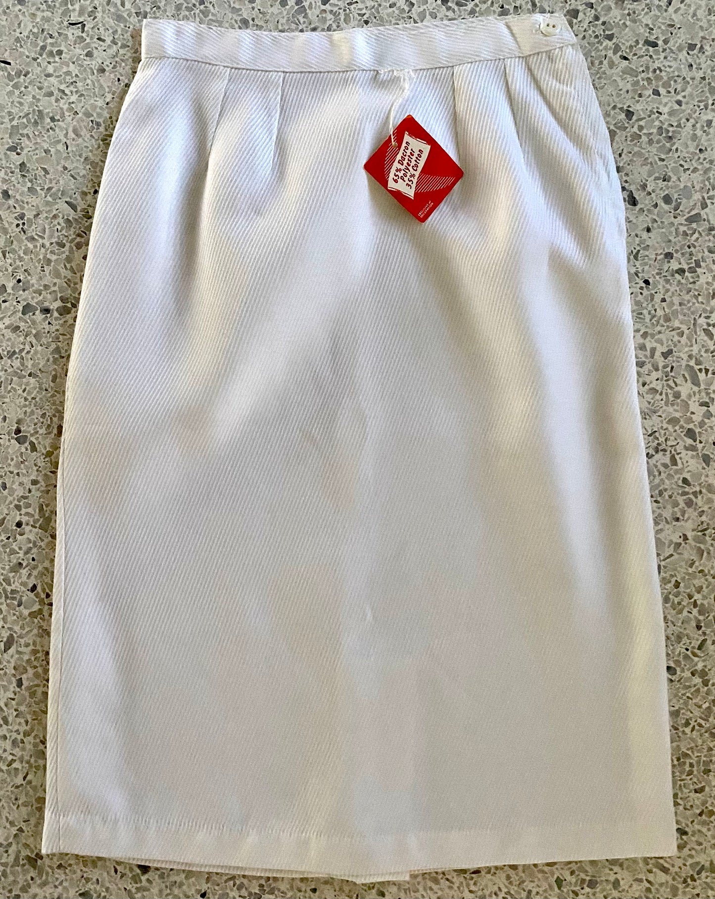 1950s Kick Pleat Skirt With Original Tags