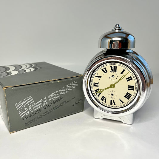 1978 Avon No Cause For Alarm Clock Decanter