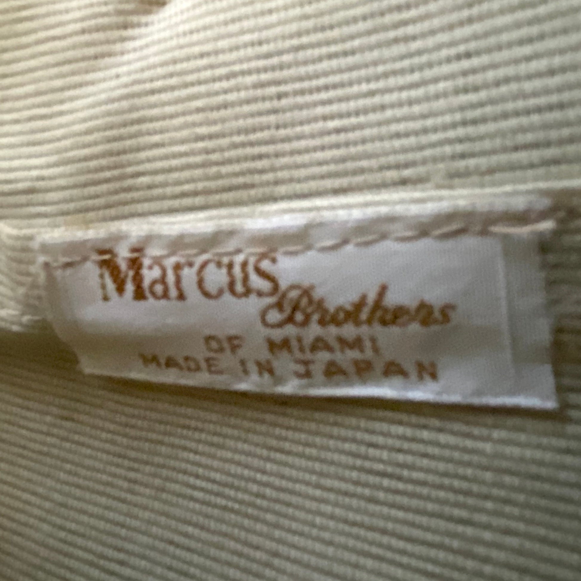 Late 50s/ Early 60s Marcus Brother's of Miami Raffia Handbag - Retro Kandy Vintage