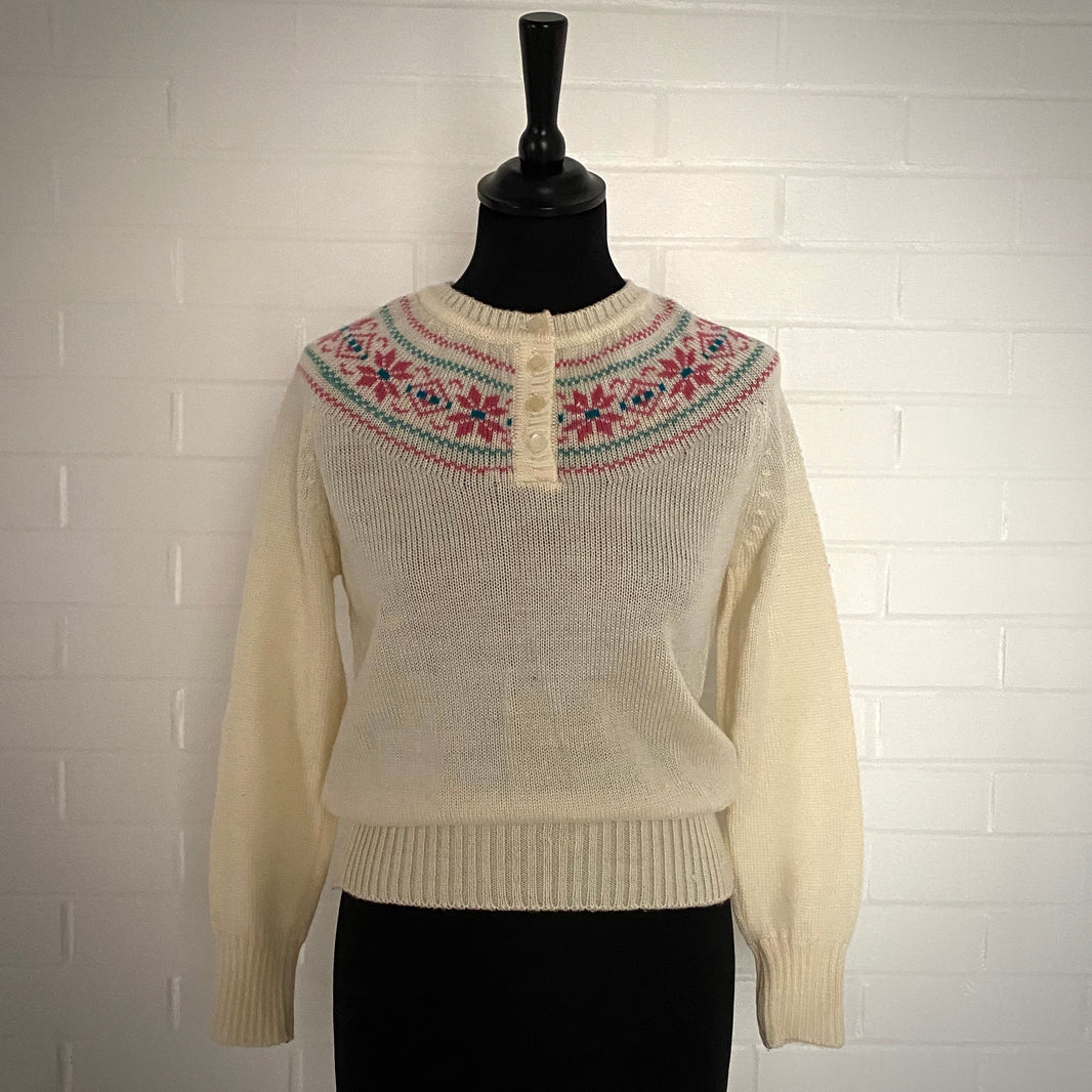 Sandra™ - Cozy Retro Knit Jumper main image 0
