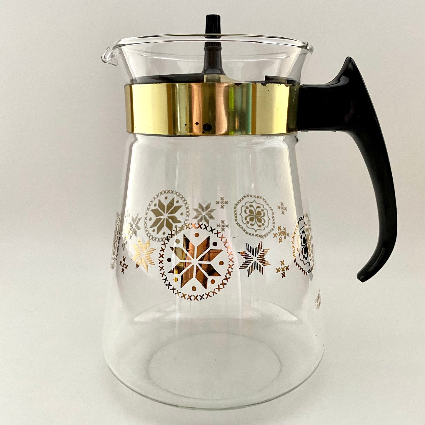 1960s Pyrex Snowflake Coffee Pot