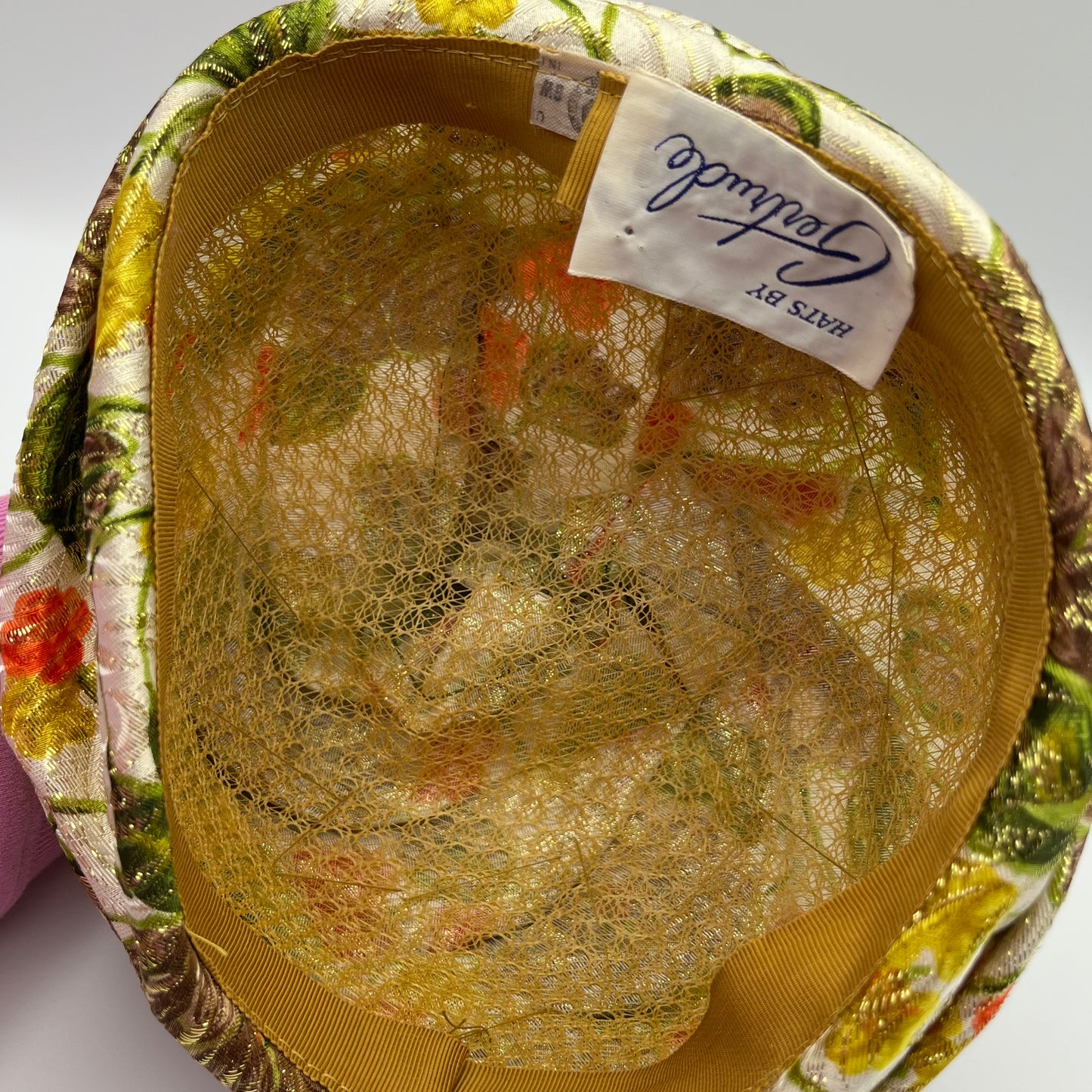 1960s Hats By Gertrude Turban Style Bubble Hat