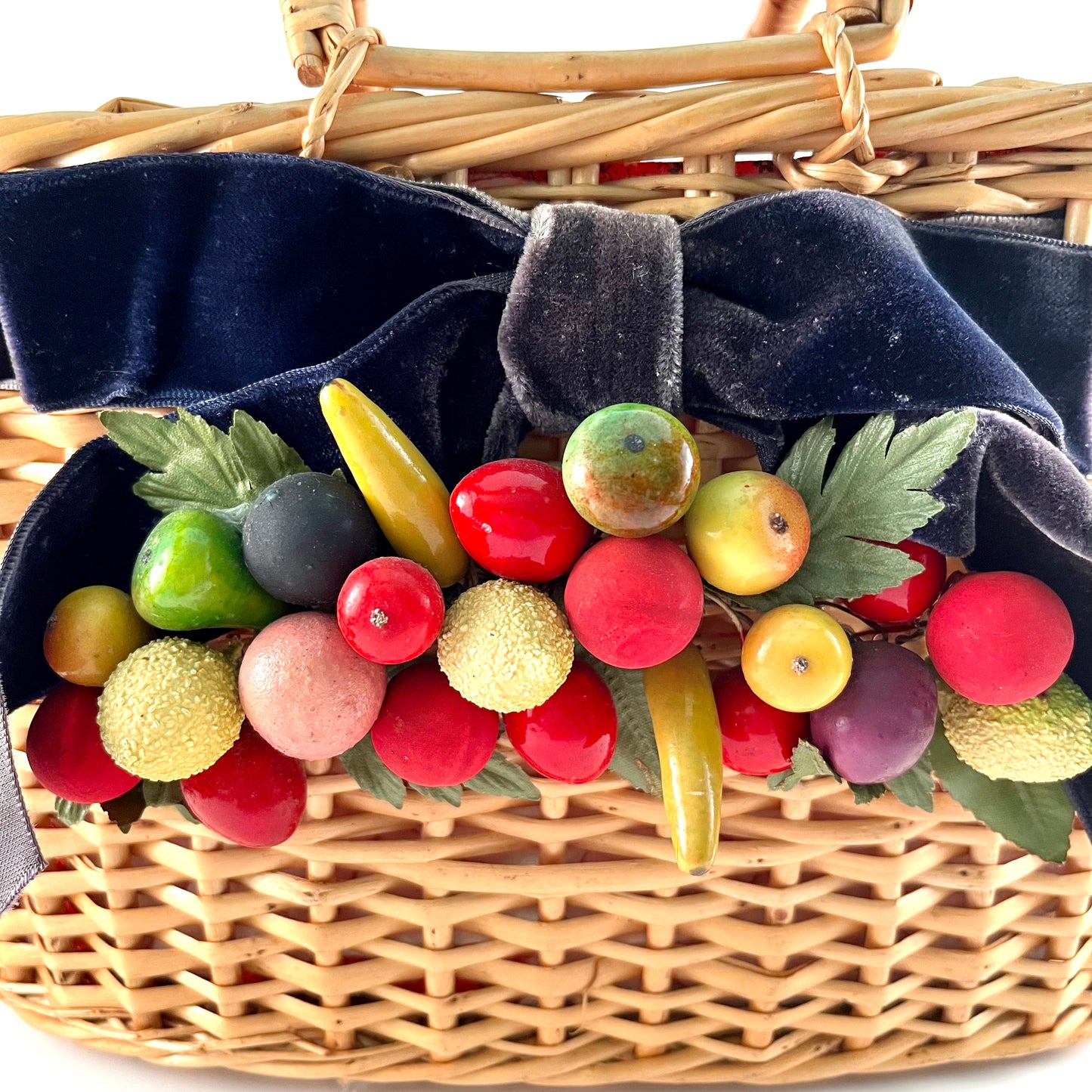 1940s Fruit Basket Purse