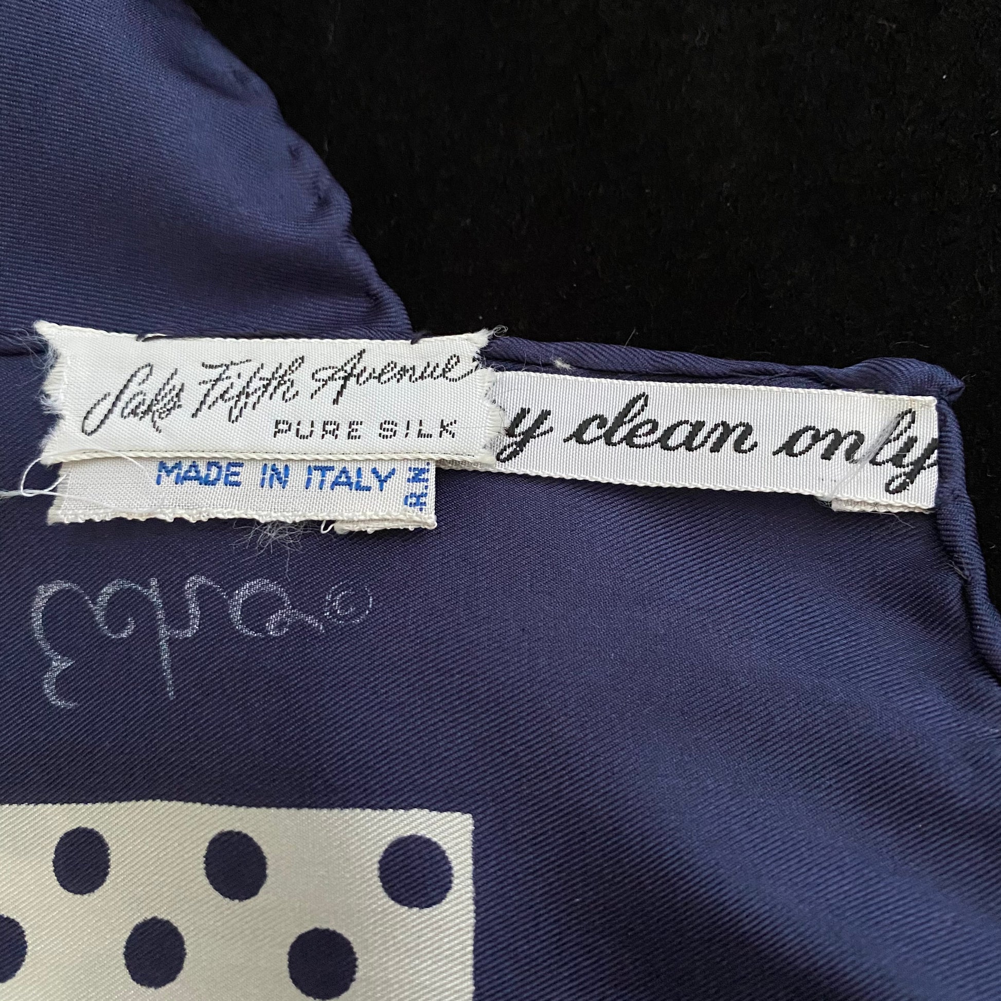 1960s Echo Silk Scarf for Saks Fifth Avenue – Retro Kandy Vintage