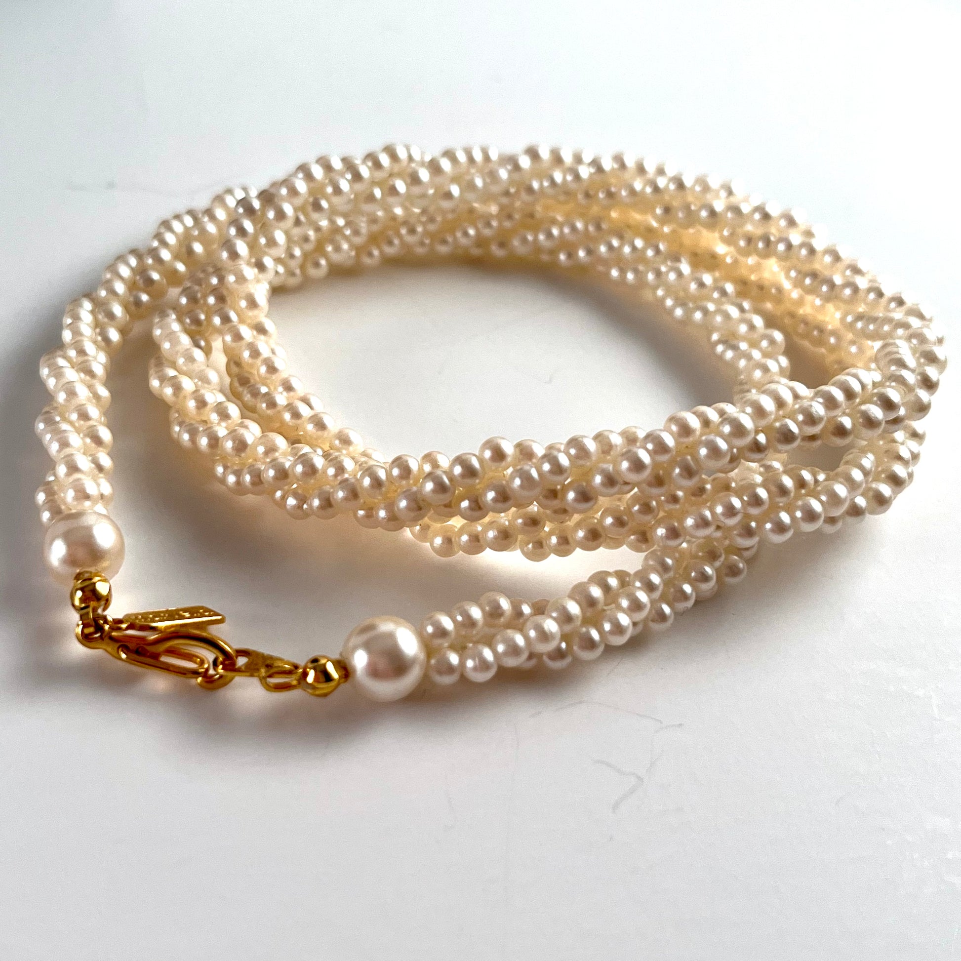 1980s Marvella Pearl Necklace Retro Kandy Vintage