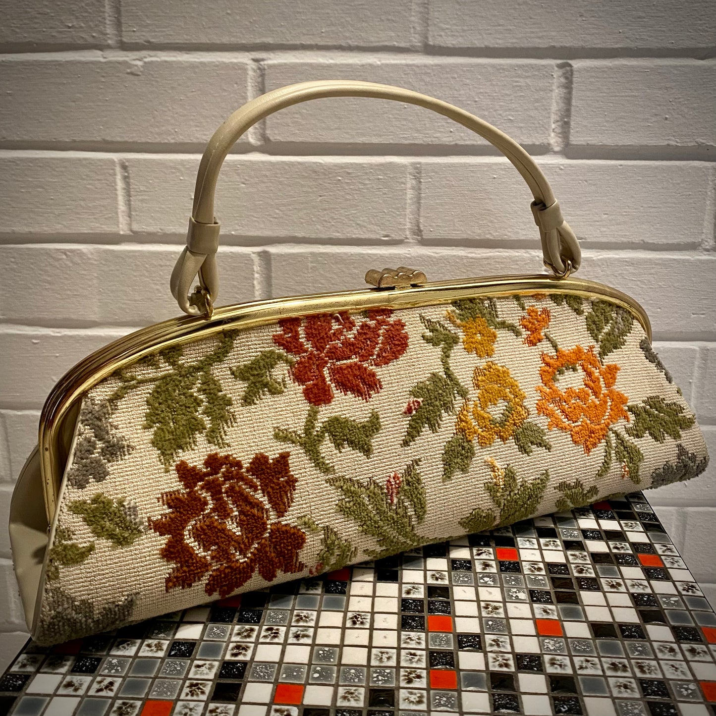 Late 60s/ Early 70s Tapestry Handbag