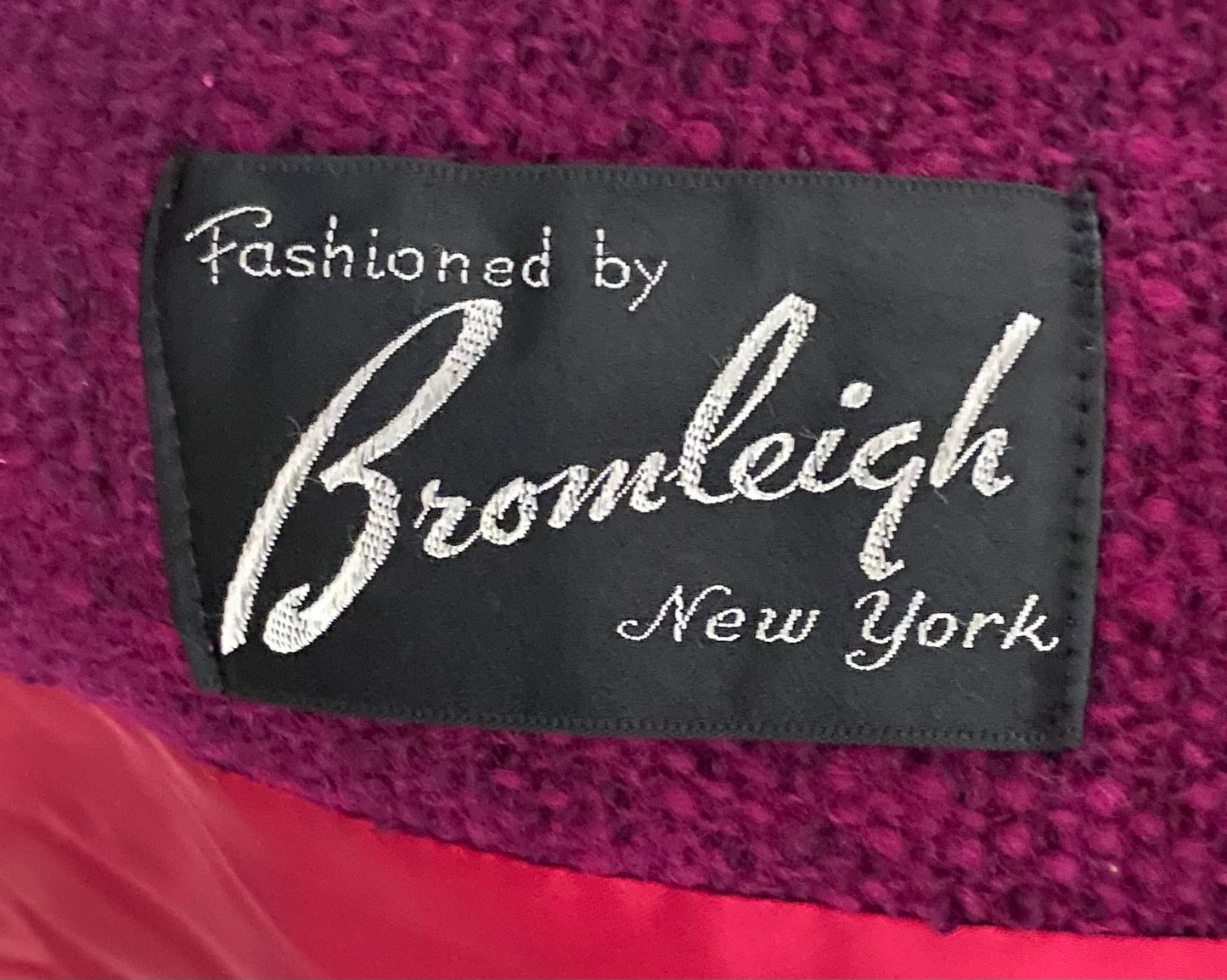 1960s Bromleigh New York Coat