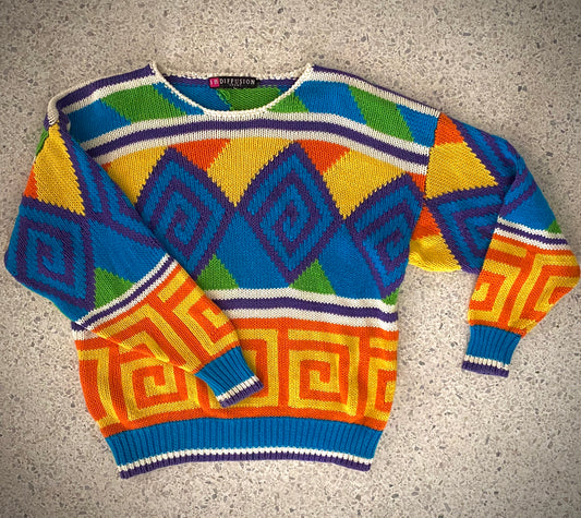 1990s I.B Diffusion Sport Sweater