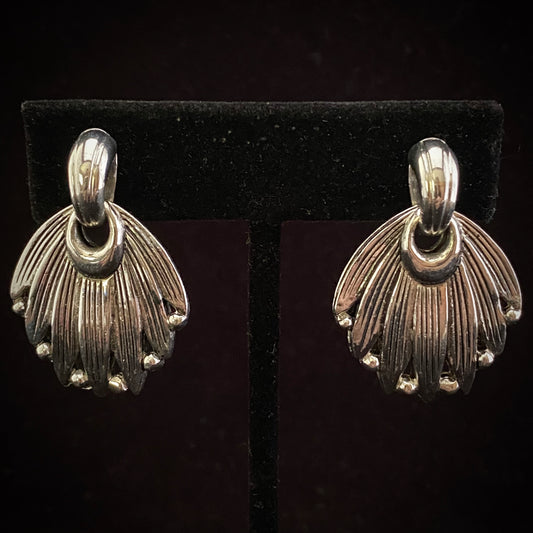 1950s Marino Silver Earrings - Retro Kandy Vintage