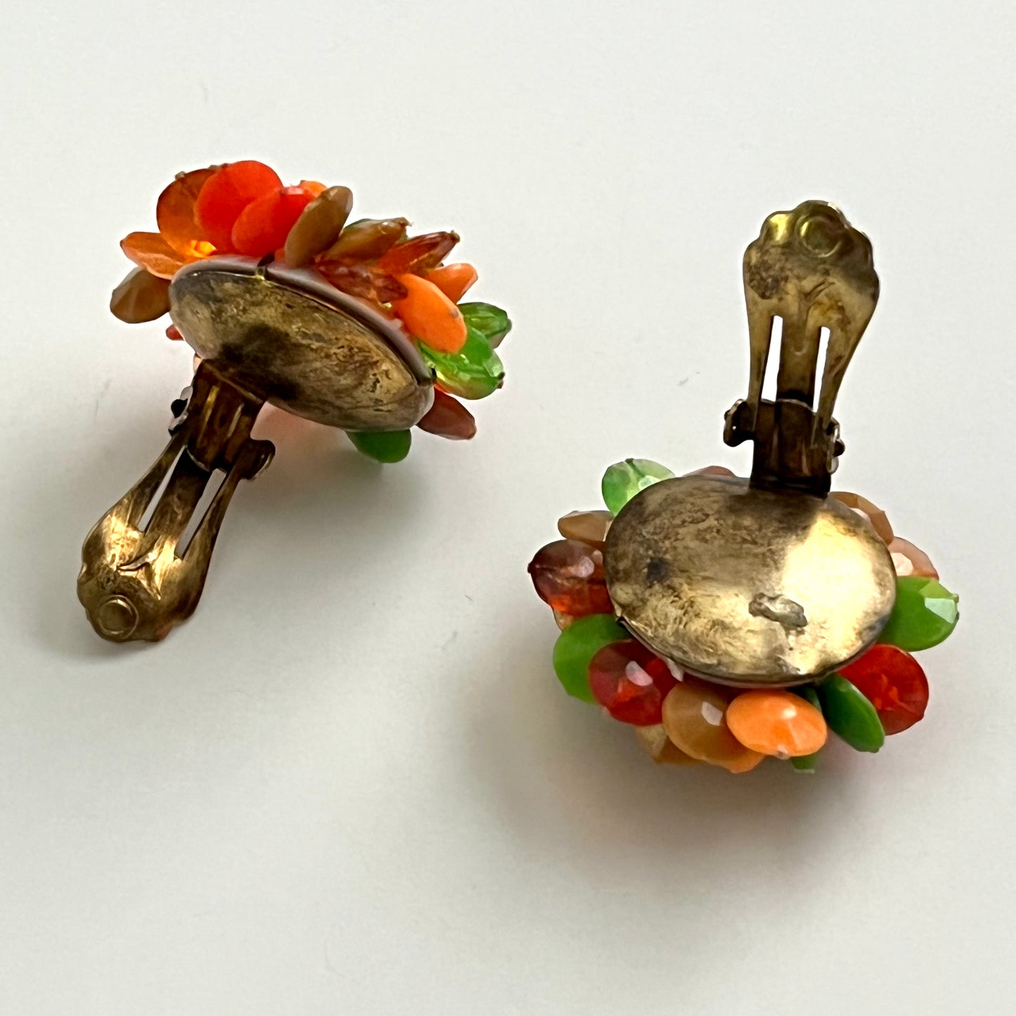 1960s Hong Kong Bead Earrings