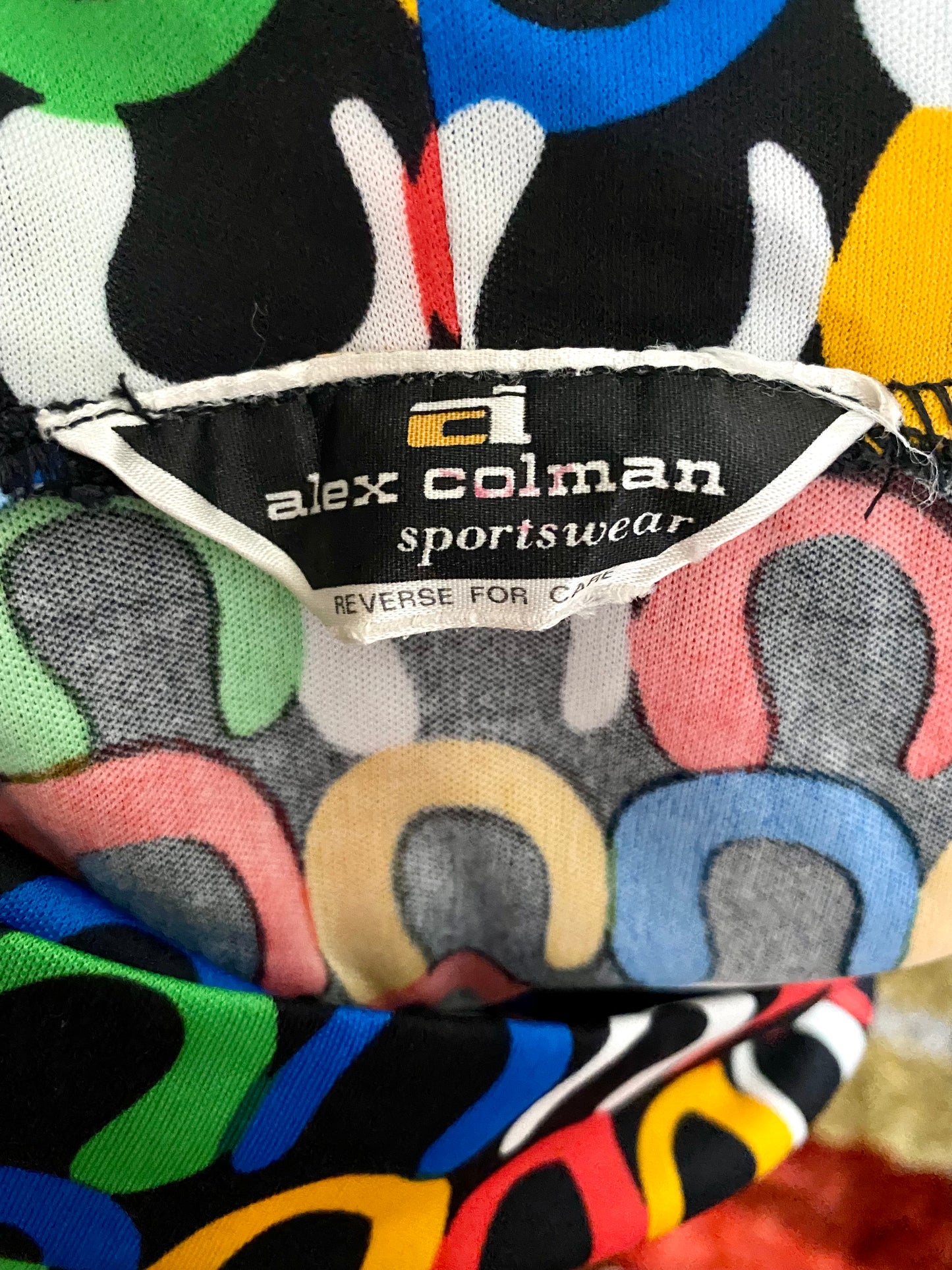 Late 60s/ Early 70s Alex Colman Sportswear Blouse