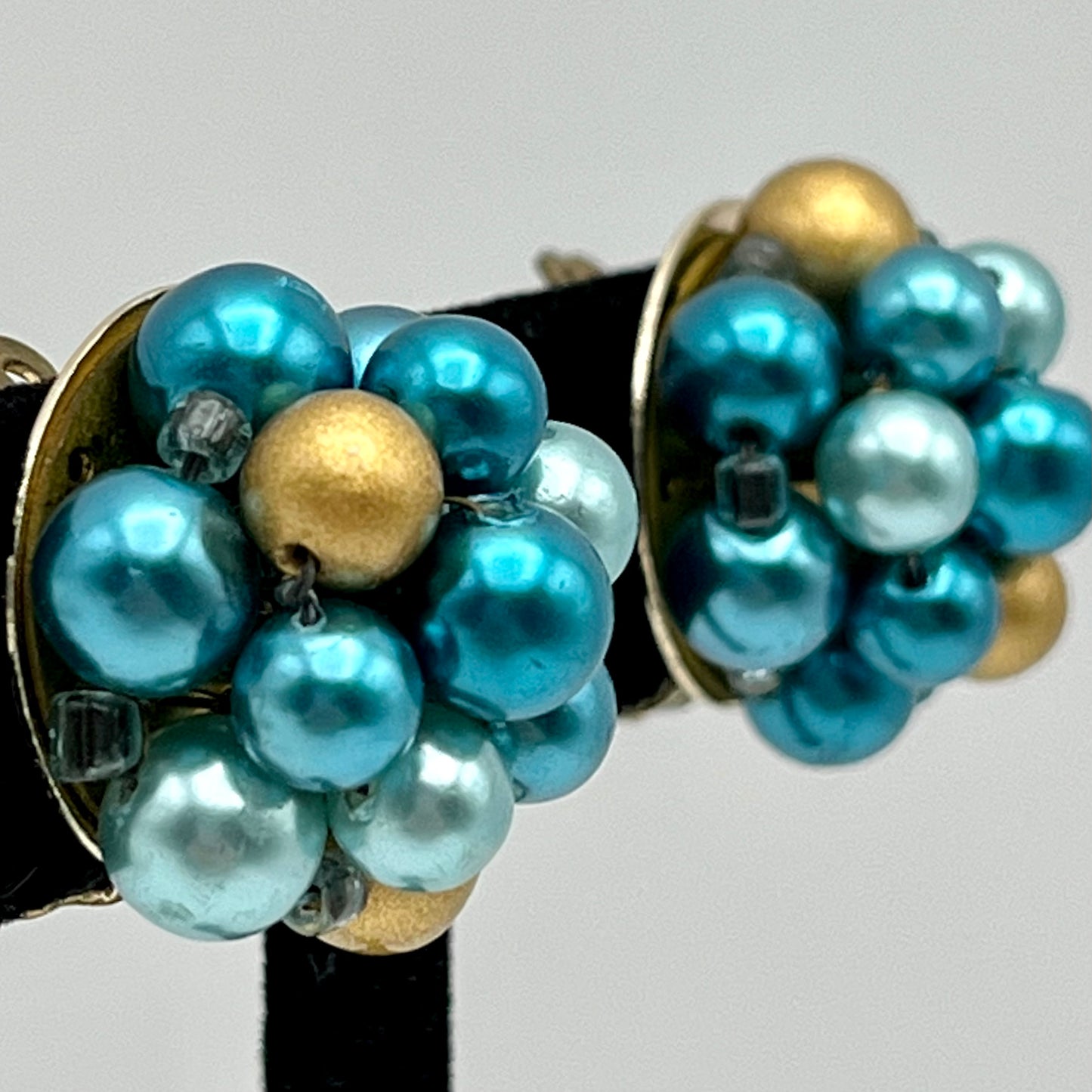 1960s Japan Bead Earrings