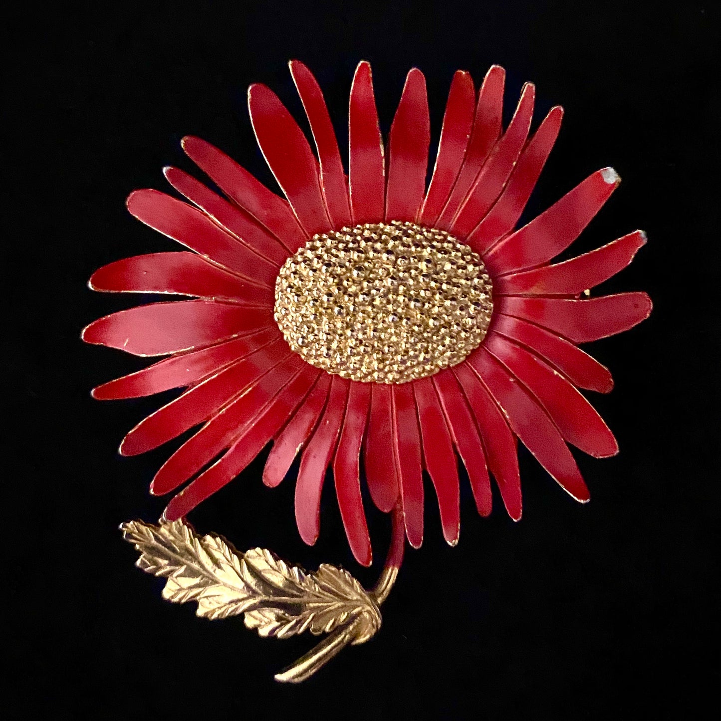 1950s Marvella Flower Brooch