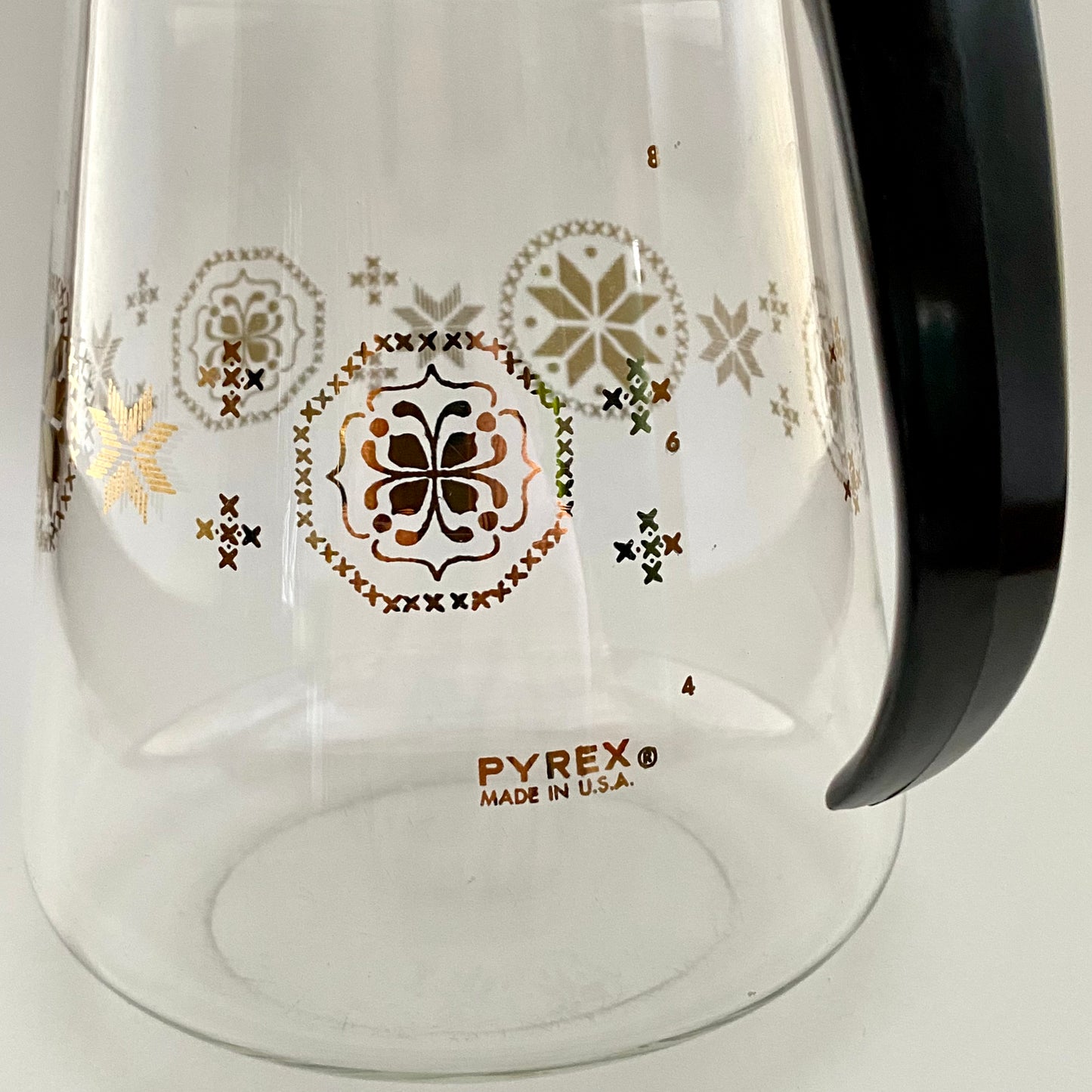 1960s Pyrex Snowflake Coffee Pot