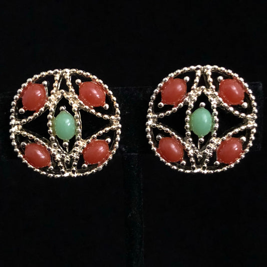 1969 Sarah Coventry Alcapulco Earrings - Retro Kandy Vintage