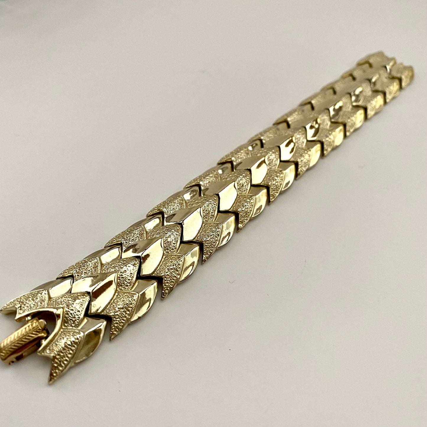 1960s Coro Light Gold-Tone Bracelet