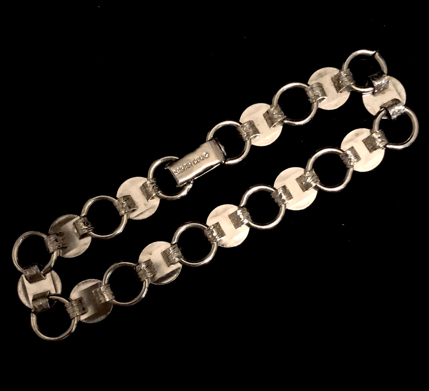 1959 Sarah Coventry Young & Gay Silver Bracelet - Retro Kandy Vintage