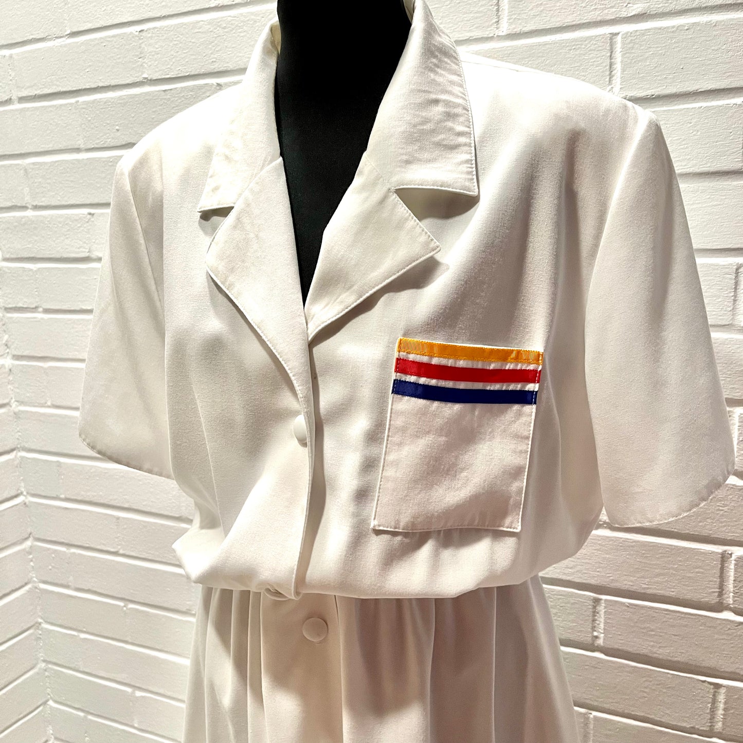 1980s Caron Chicago Dress