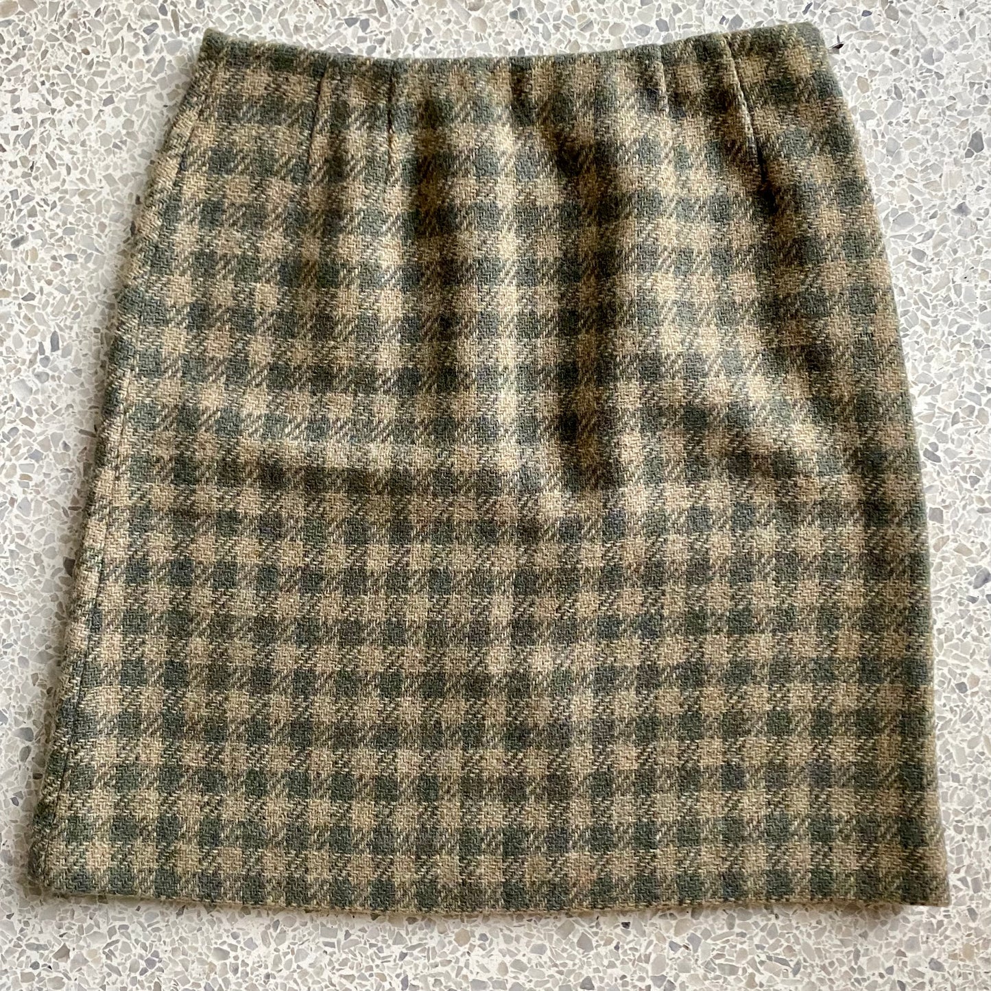 1960s Jaeger London Wool Skirt
