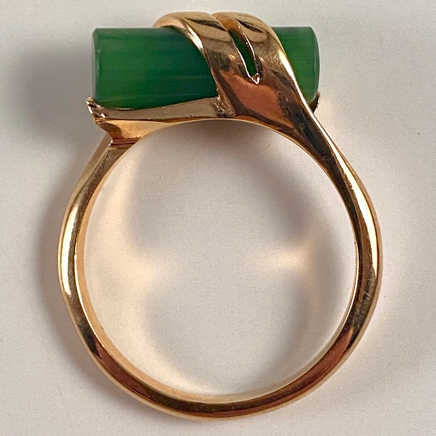 1978 Avon Captured Jade Ring