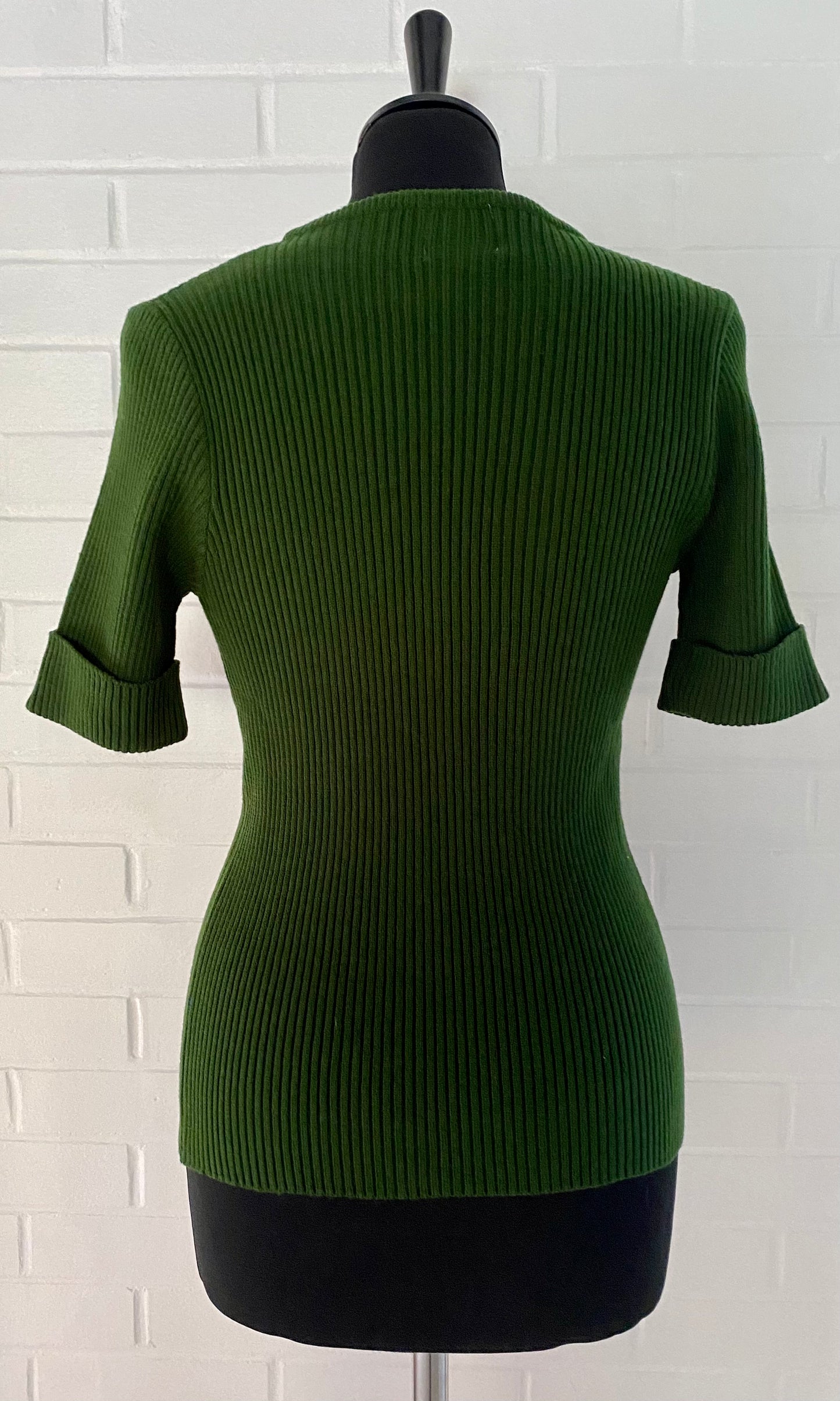 1960s Society Mills Short Sleeve Sweater With Original Tags
