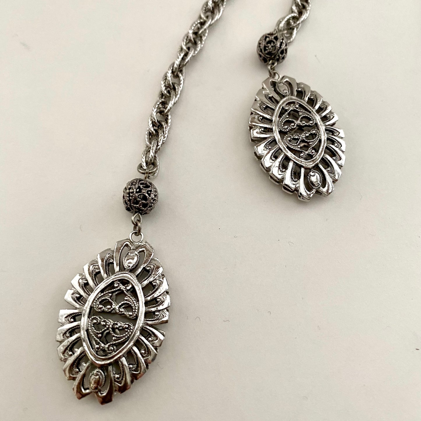 Late 60s/ Early 70s Lariat Chain Necklace