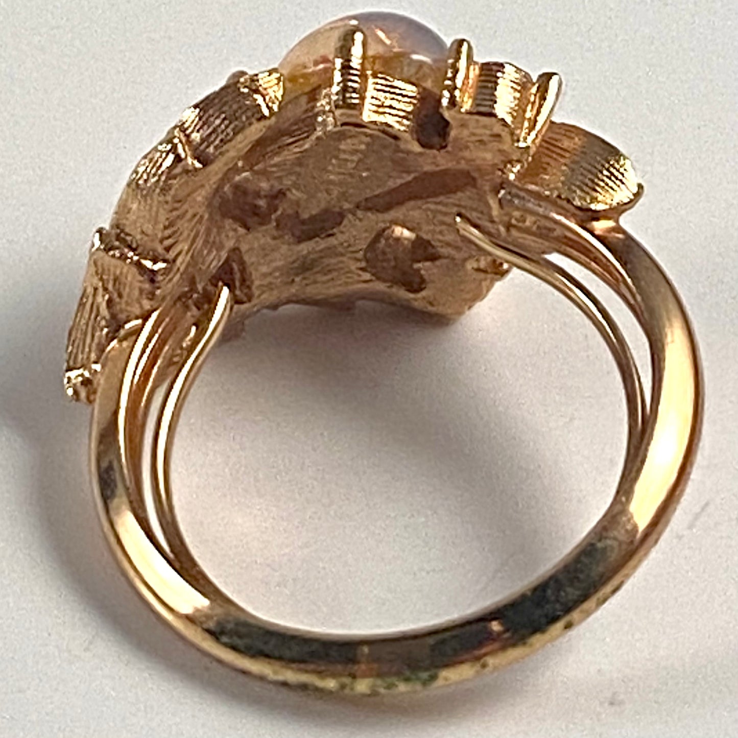 1972 Avon Fire Flower Ring