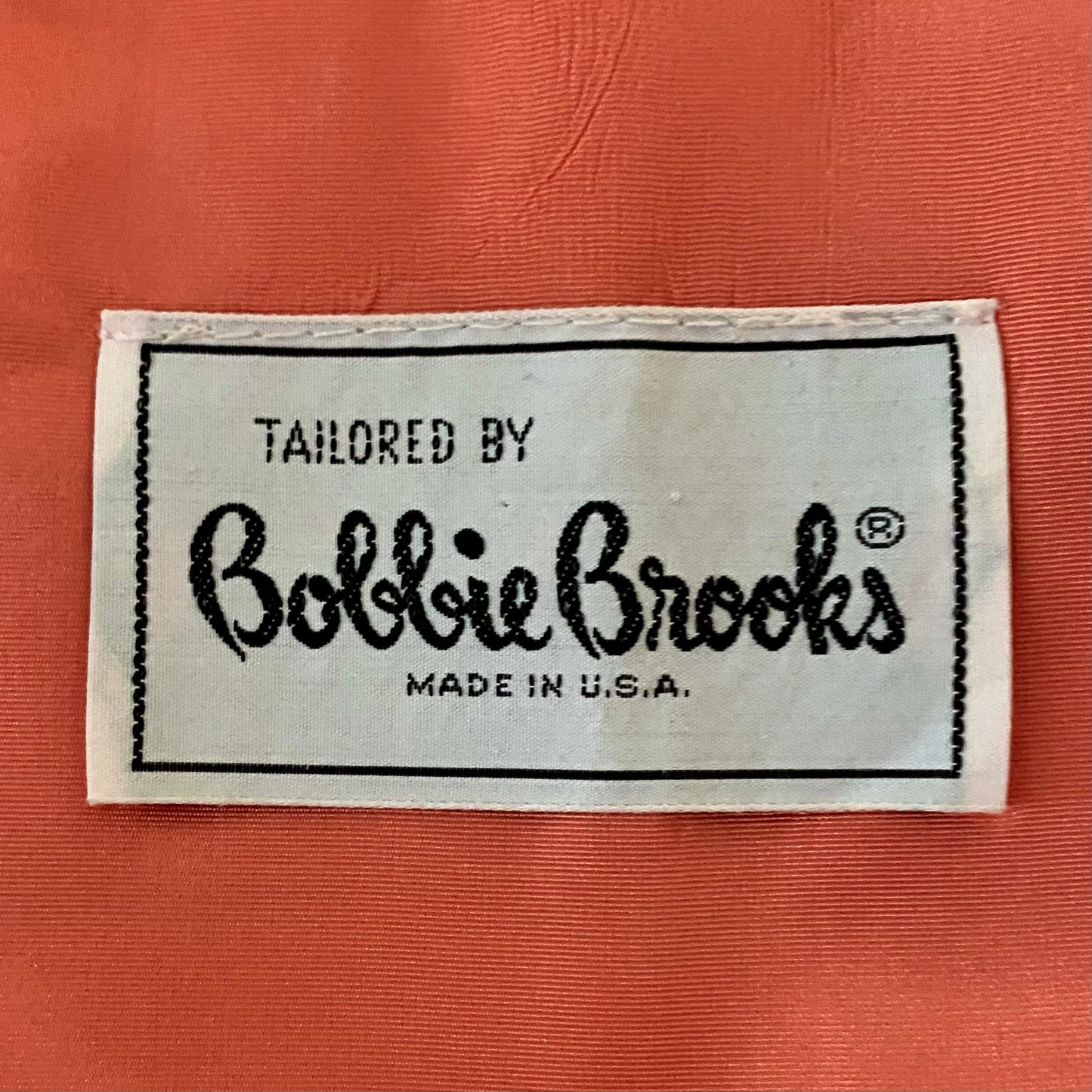 1960s Tailored By Bobbie Brooks Suit